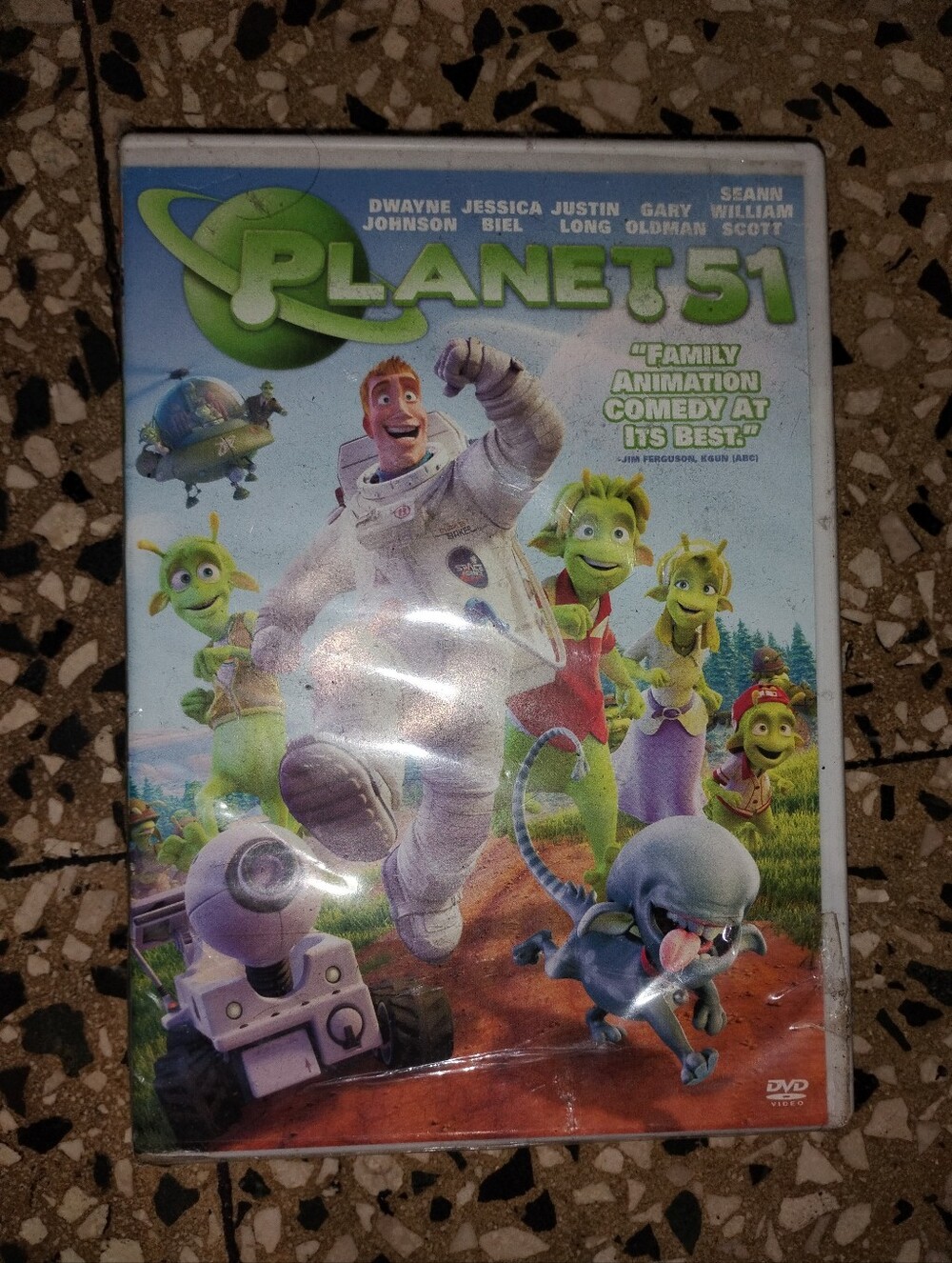 Planet 51 DVD - Family Animation Comedy (Green)